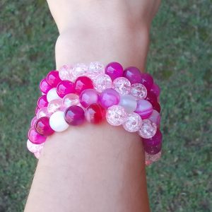 Pink Blush Bracelets (Sold Individually)
